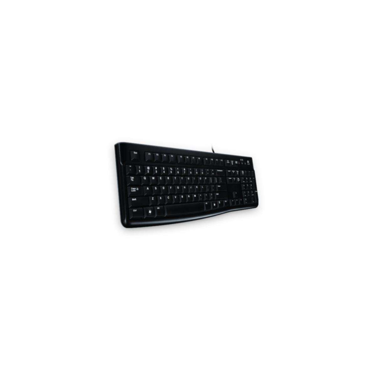 Keyboard Logitech K120 wired black (DE) (920-002489)