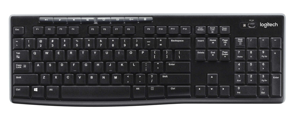 Keyboard Logitech K270 Wireless black (DE) (920-003052)