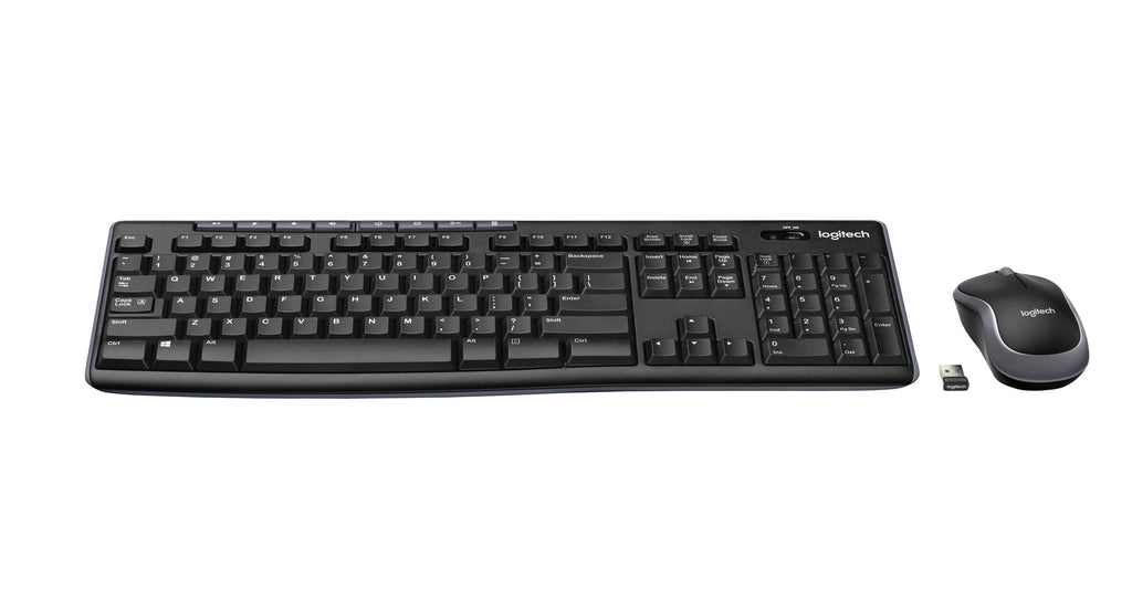 Keyboard & Mouse Logitech Wireless Combo MK270 black (DE) (920-004511)