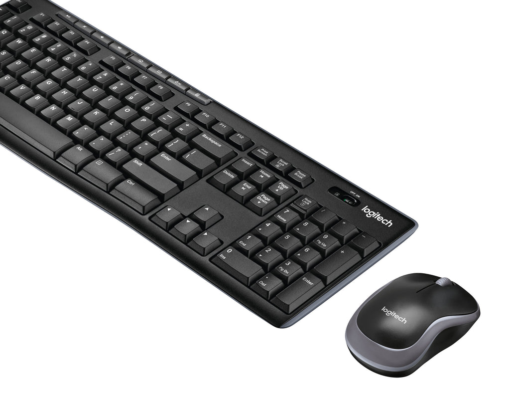 Keyboard & Mouse Logitech Wireless Combo MK270 black (DE) (920-004511)