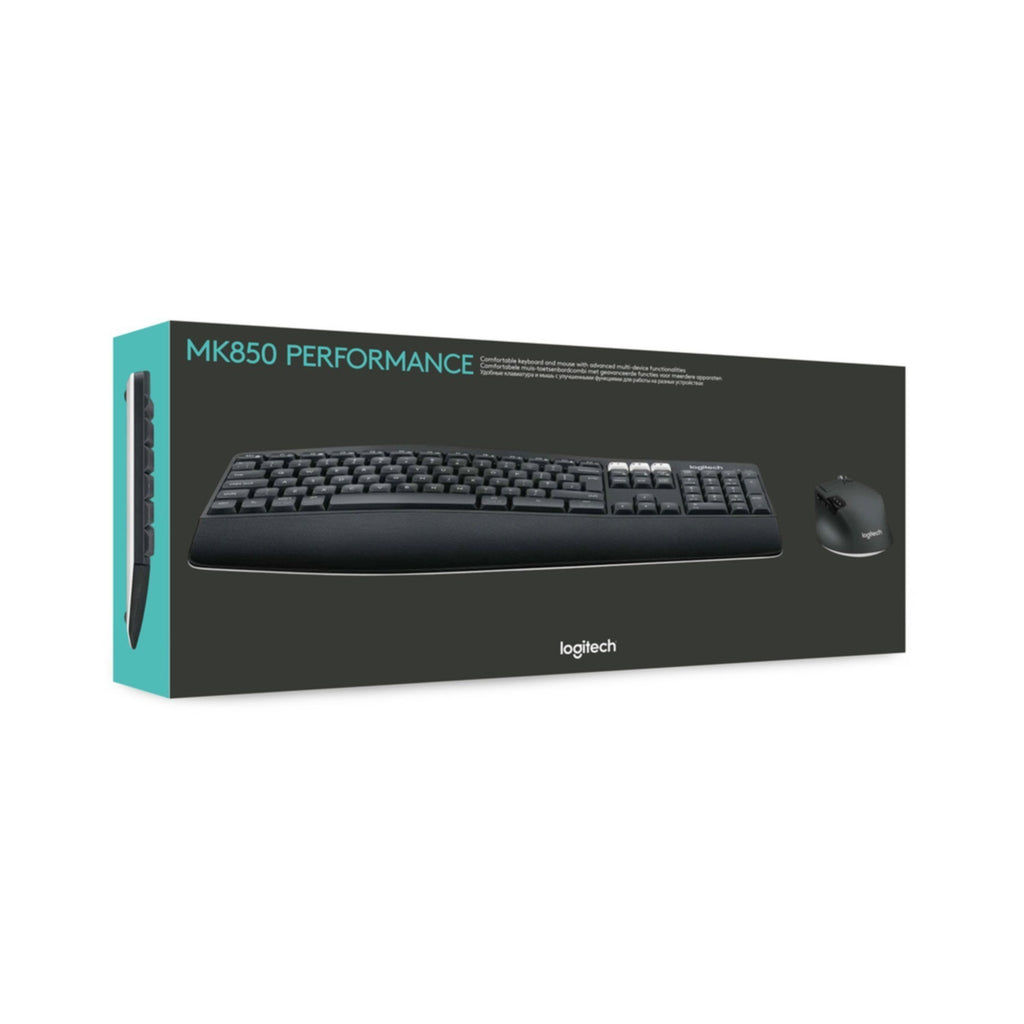 Keyboard & Mouse Logitech Wireless Combo MK850 black (DE) (920-008221)