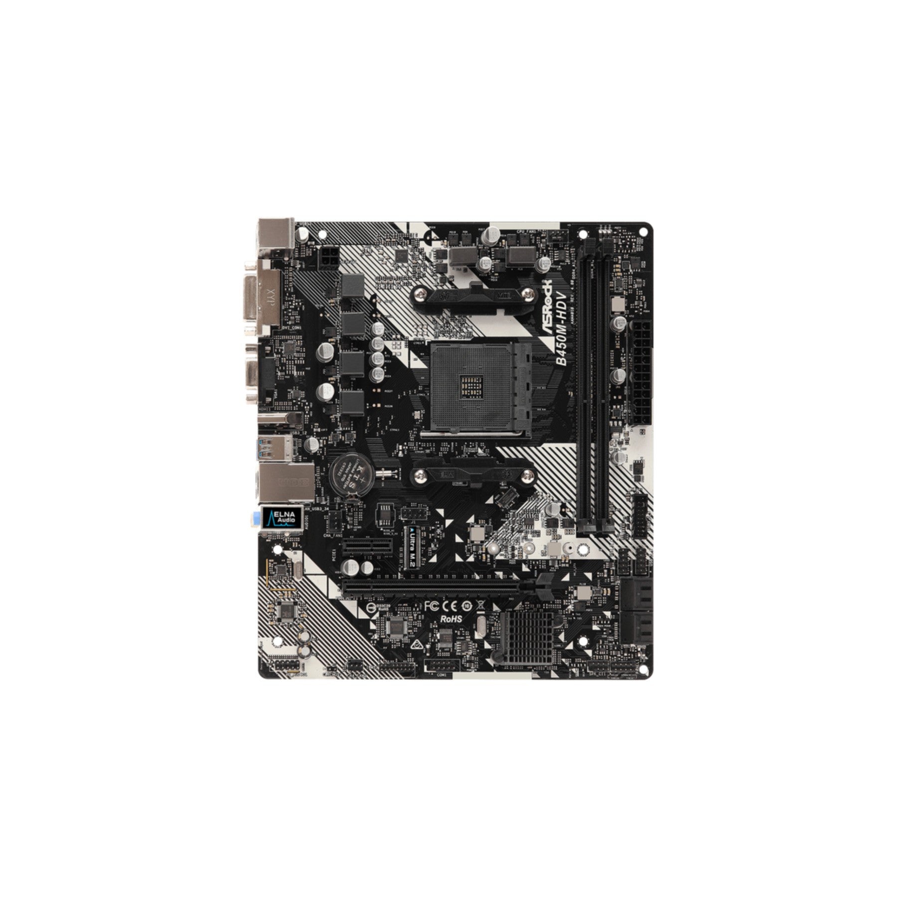 ASROCK B450M-HDV R4.0 (AM4) (D)