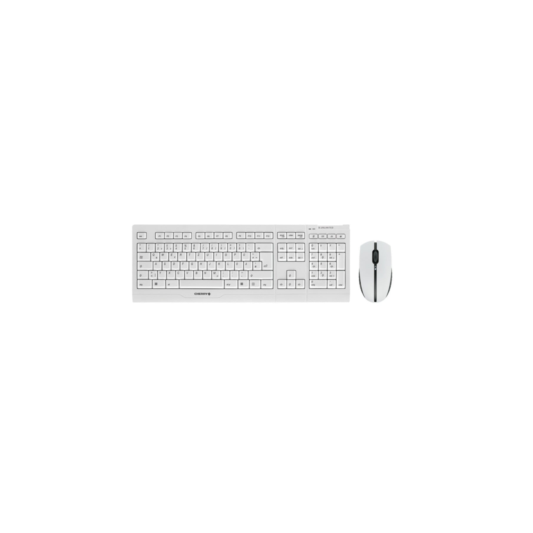 Keyboard & Mouse Cherry Wireless Combo B.UNLIMITED 3.0 white (DE) (JD-0410DE-0)
