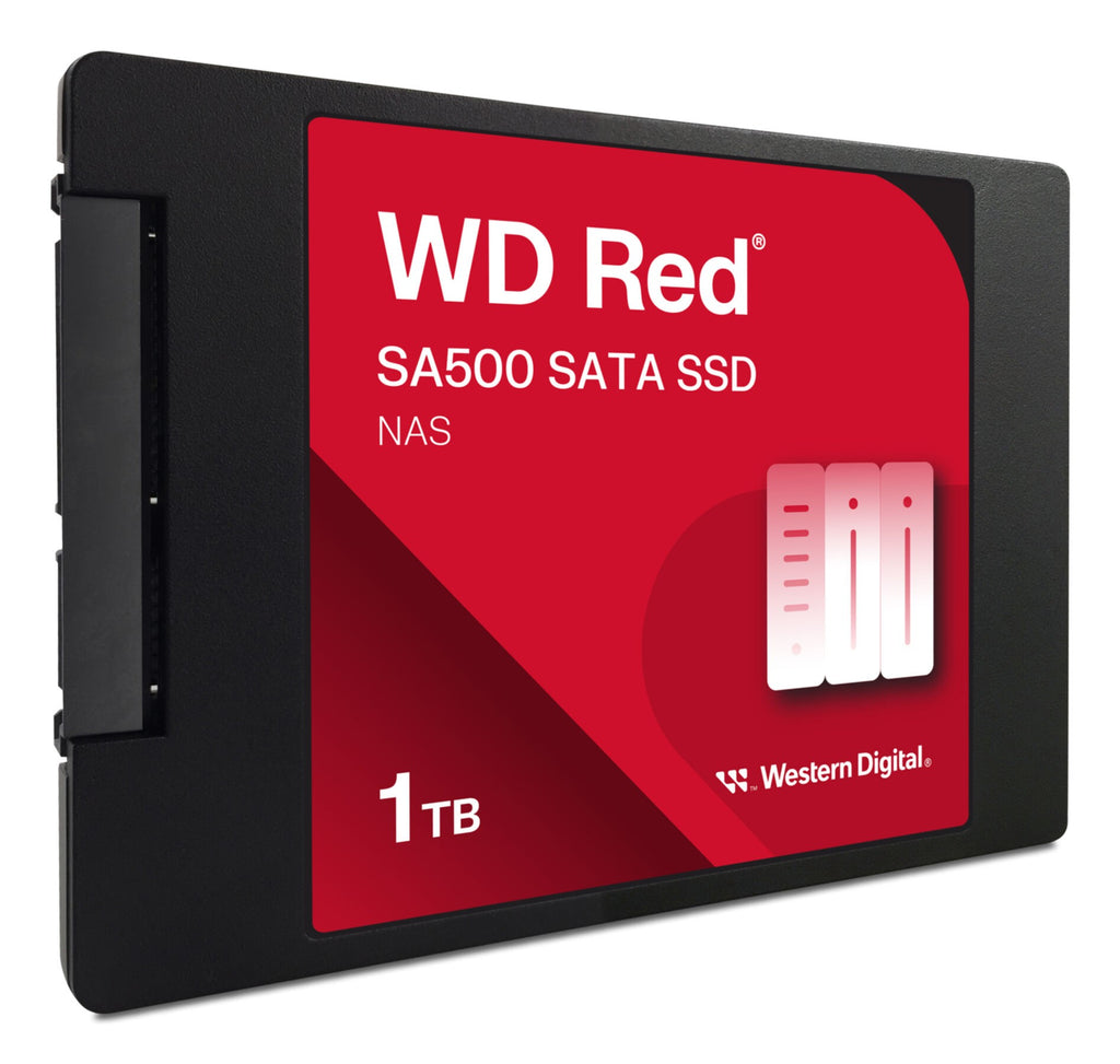 SSD WD RED SA500 1TB NAS Sata3 2,5 7mm WDS100T1R0A 3D NAND