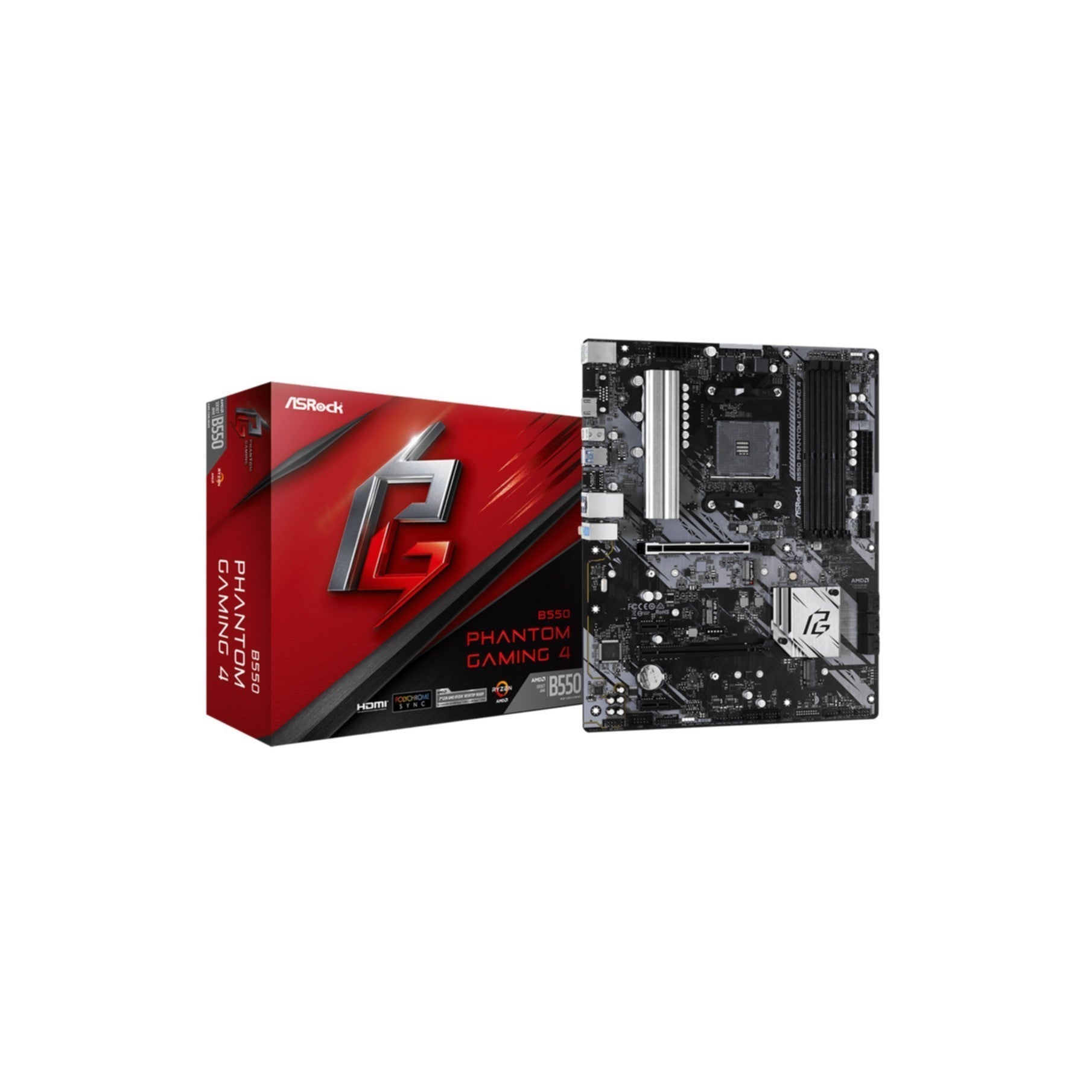 ASROCK B550 PHANTOM GAMING 4 (AM4) (D)
