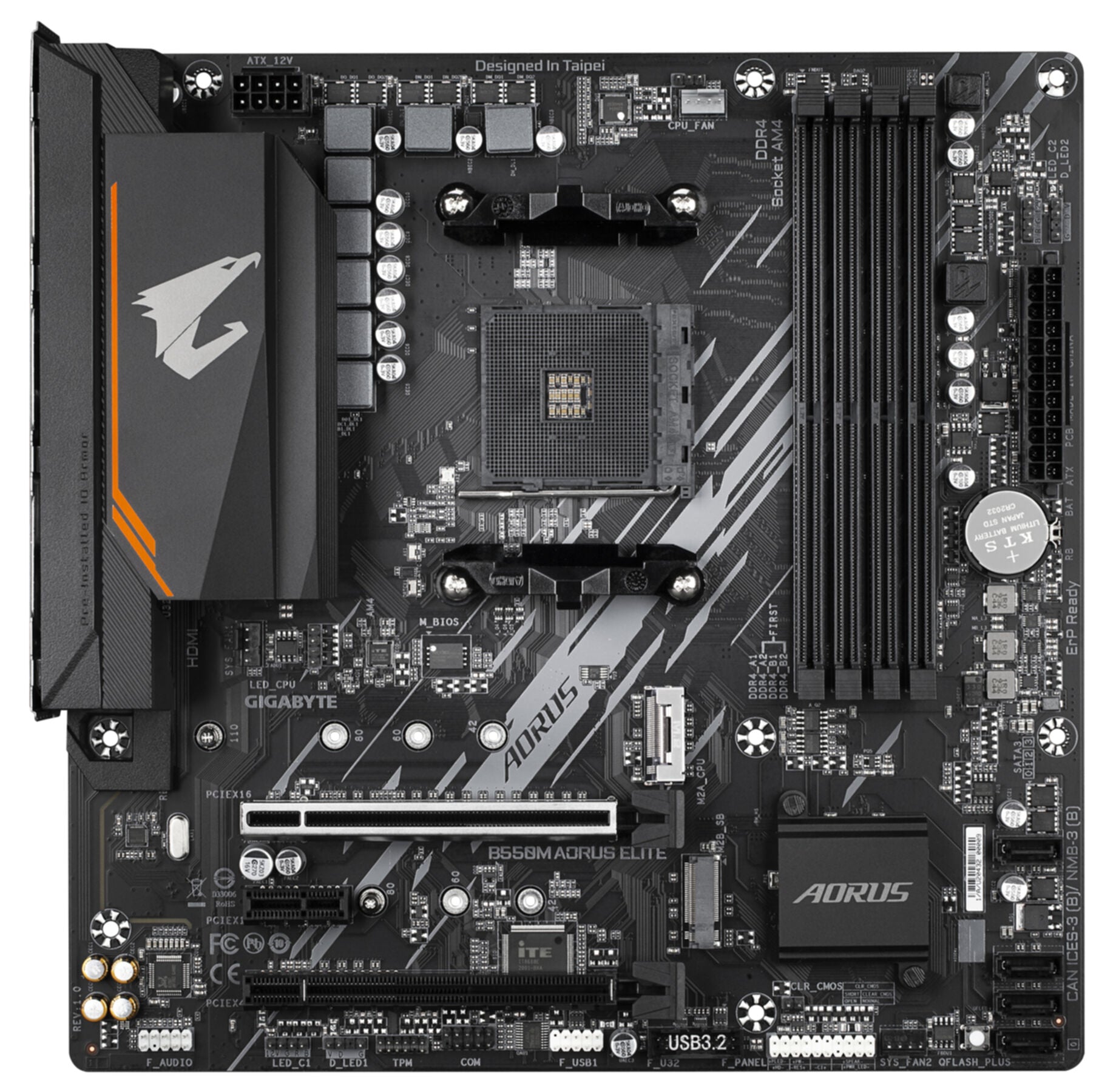 Gigabyte GA-B550M AORUS ELITE AX (AM4) (D)