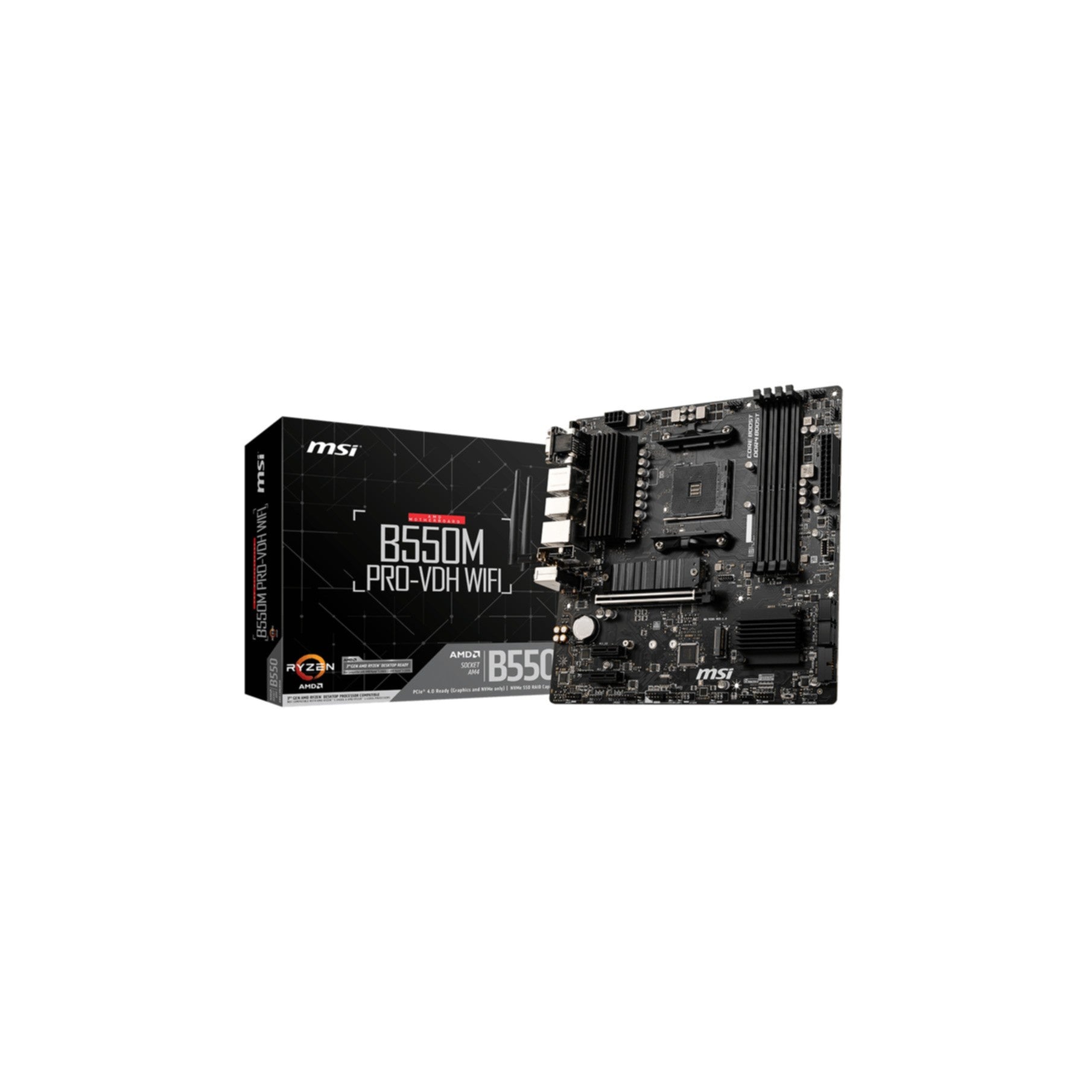 MSI B550M PRO-VDH WIFI (AM4) (D)
