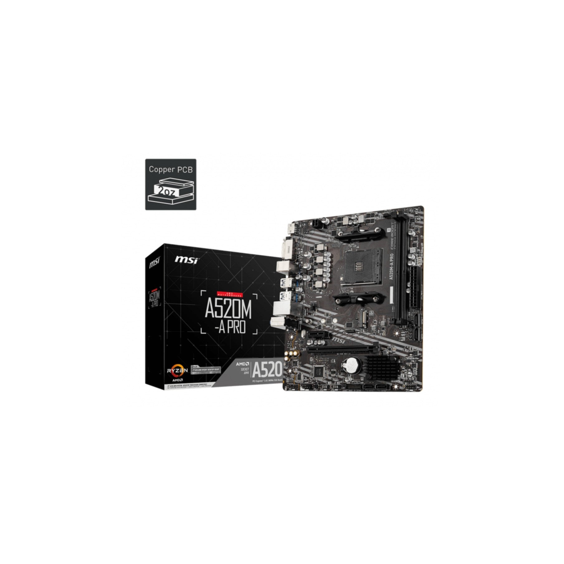 MSI A520M-A Pro (AM4) (D)