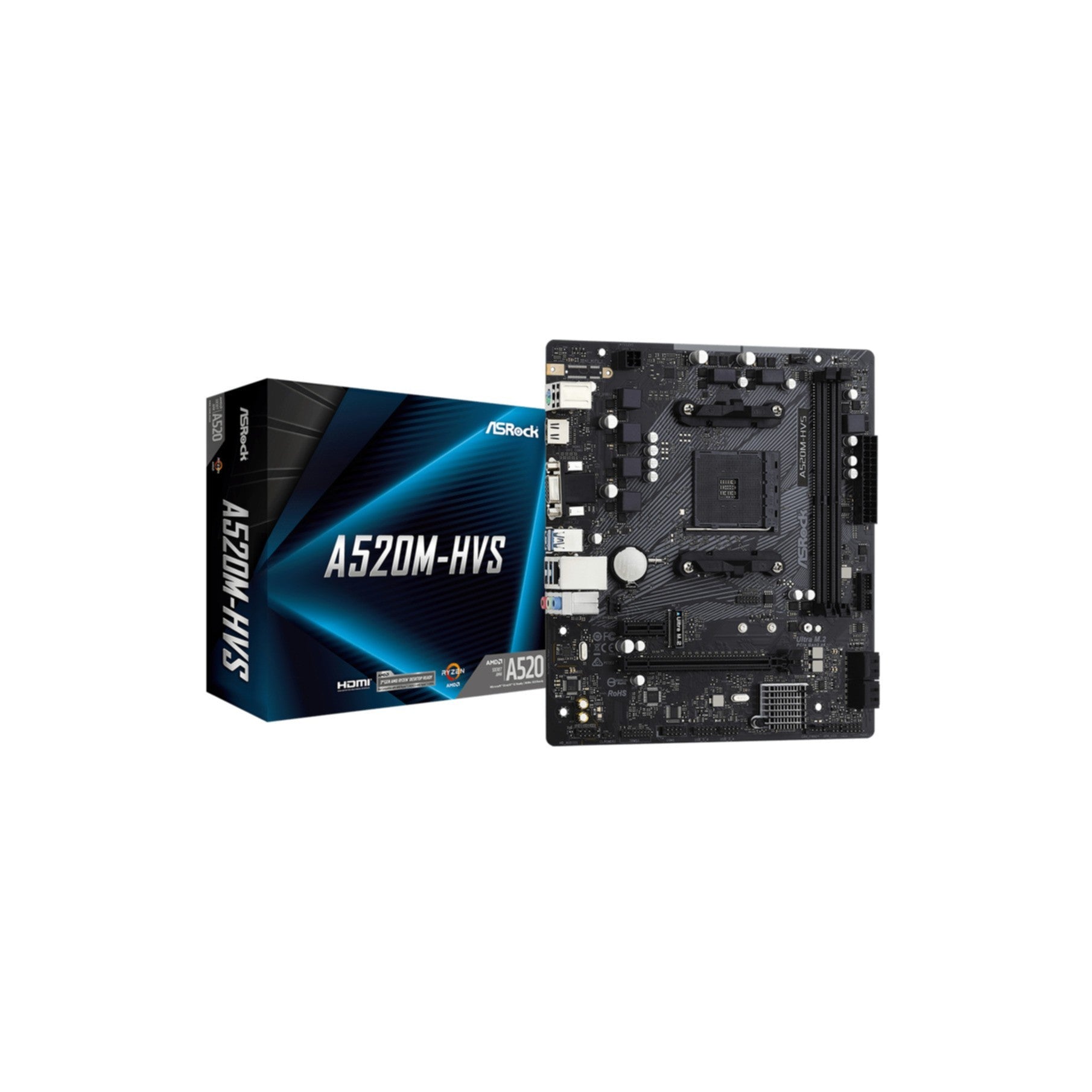 ASROCK A520M-HVS (AM4) (D)