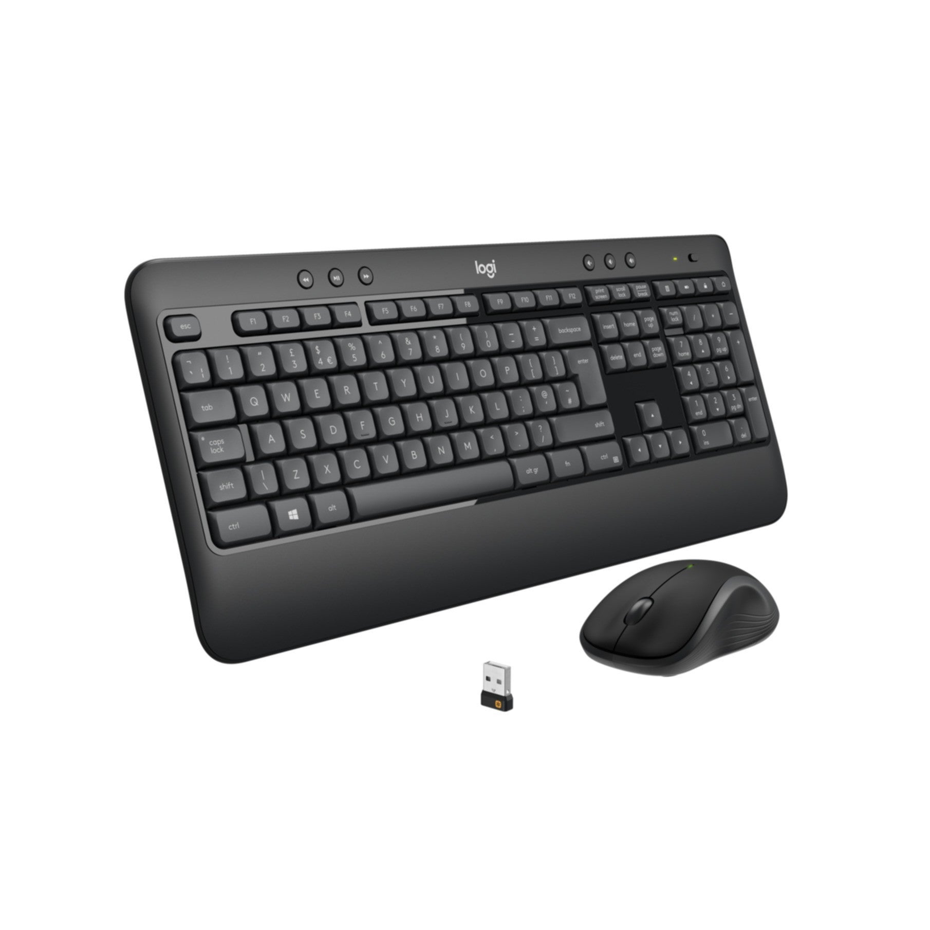Keyboard & Mouse Logitech Wireless Combo MK540 black (US) (920-008685)