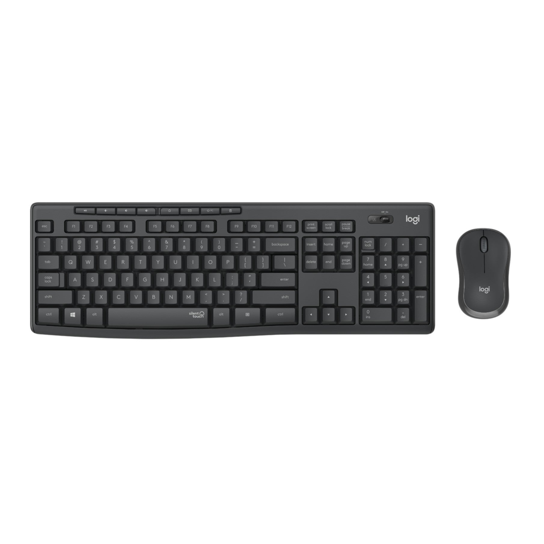 Keyboard & Mouse Logitech Wireless Combo MK295 Graphite (DE) (920-009794)