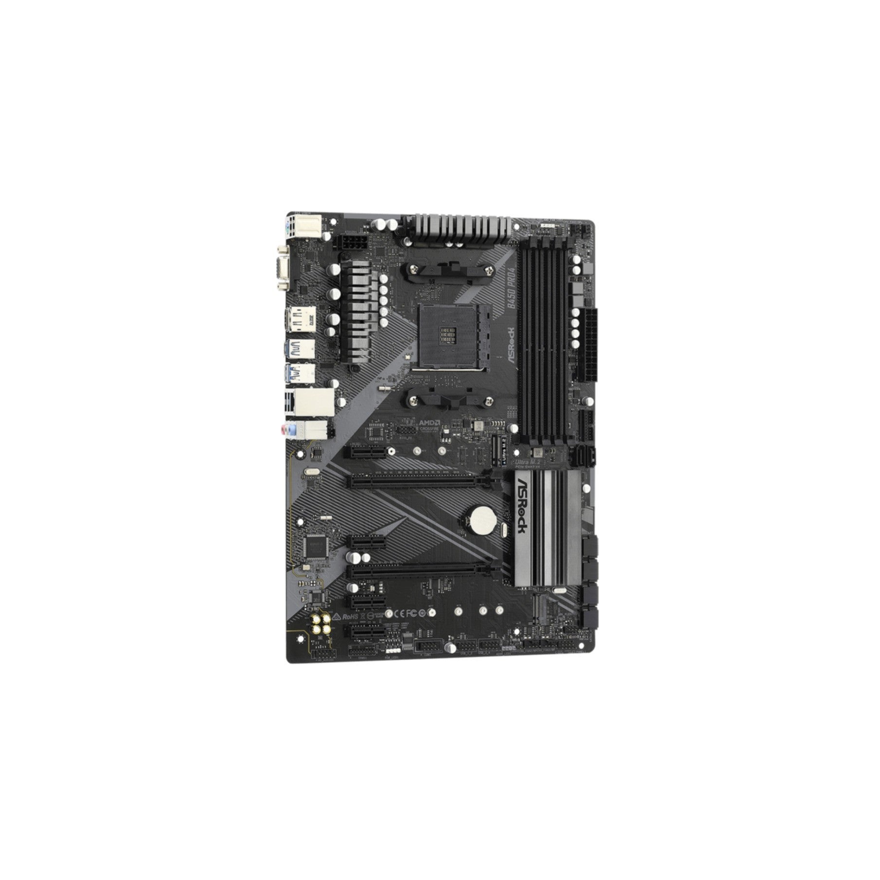ASROCK B450 PRO4 R2.0 (AM4) (D)