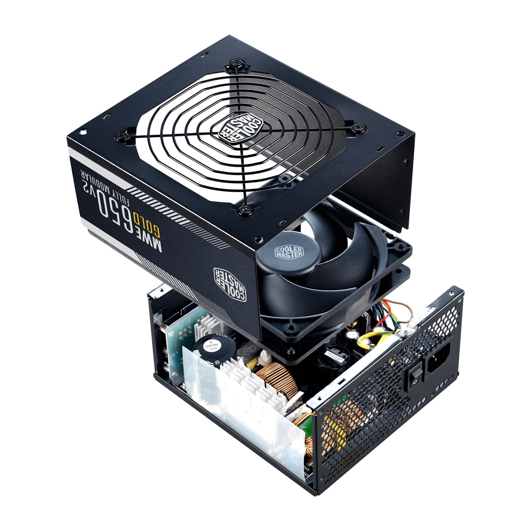 PC- Netzteil Cooler Master MWE Gold V3 650W MPE-6501-ACABW-3BEU