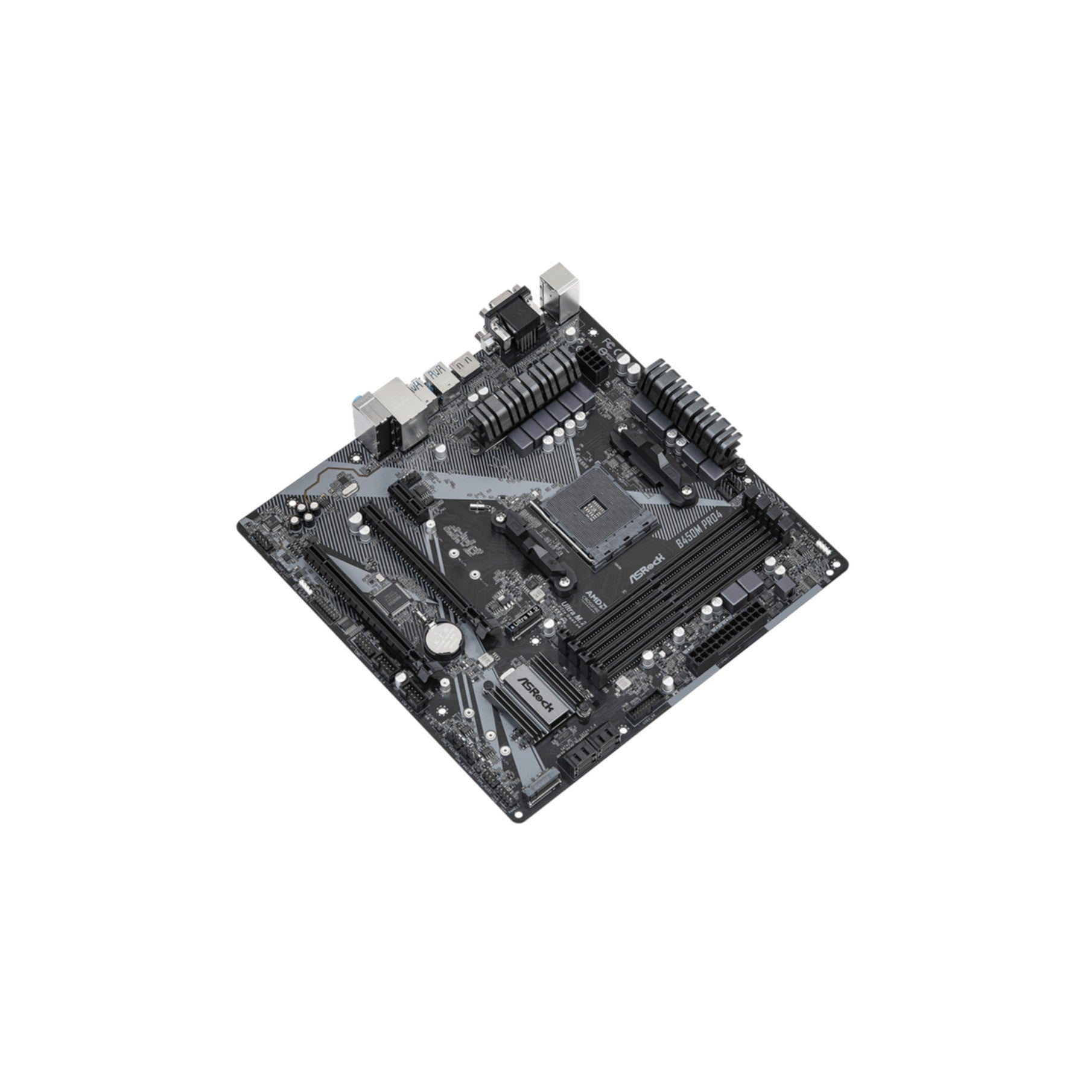 ASROCK B450M PRO4 R2.0(AM4) (D)