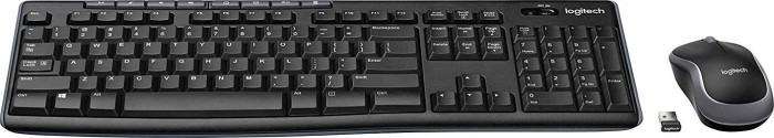 Keyboard & Mouse Logitech Wireless Combo MK270 black (US) (920-004509)
