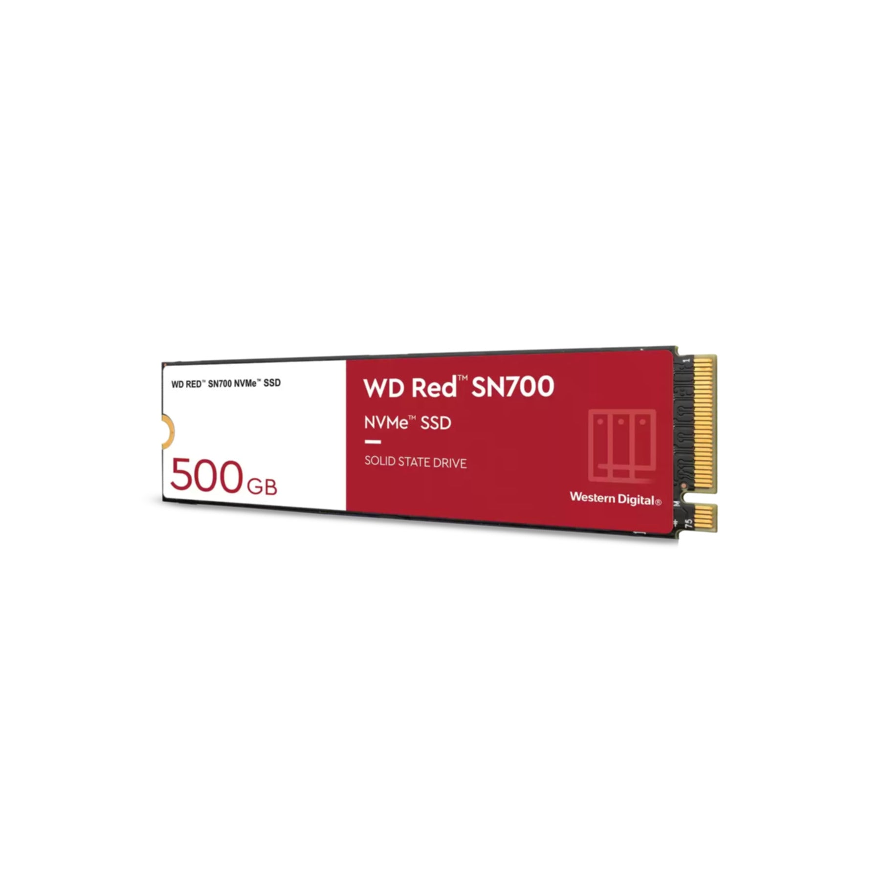 SSD WD RED SN700 500GB NAS NVME M.2 PCIe Express Gen3.0 x4 WDS500G1R0C