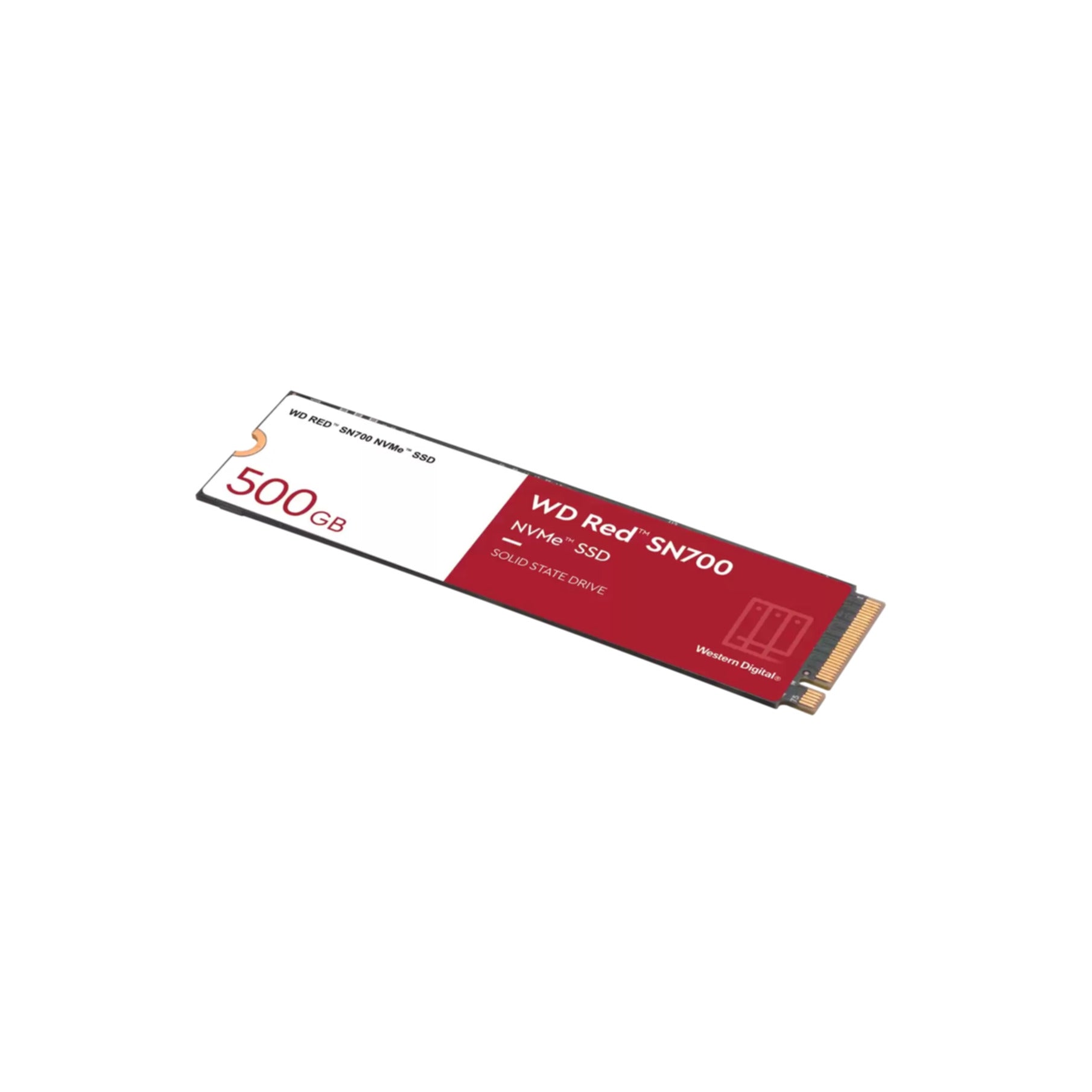 SSD WD RED SN700 500GB NAS NVME M.2 PCIe Express Gen3.0 x4 WDS500G1R0C