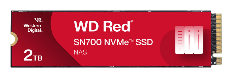 SSD WD RED SN700 2TB NAS NVME M.2 PCIe Express Gen3.0 x4 WDS200T1R0C
