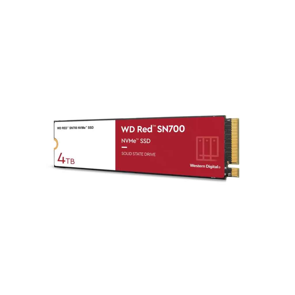 SSD WD RED SN700 4TB NAS NVME M.2 PCIe Express Gen3.0 x4 WDS400T1R0C