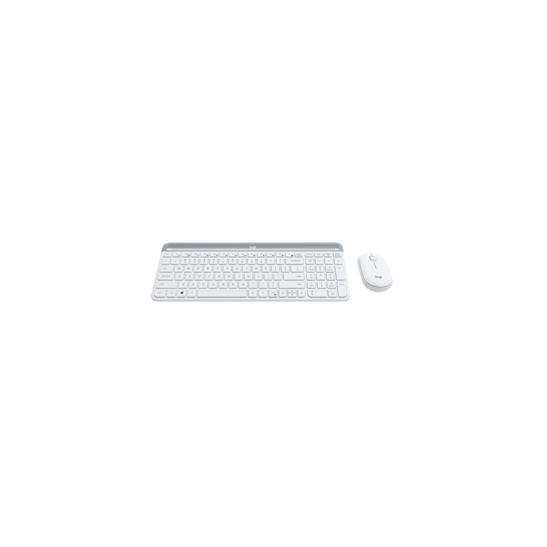 Keyboard & Mouse Logitech Wireless Combo MK470 slim white (DE) (920-009189)