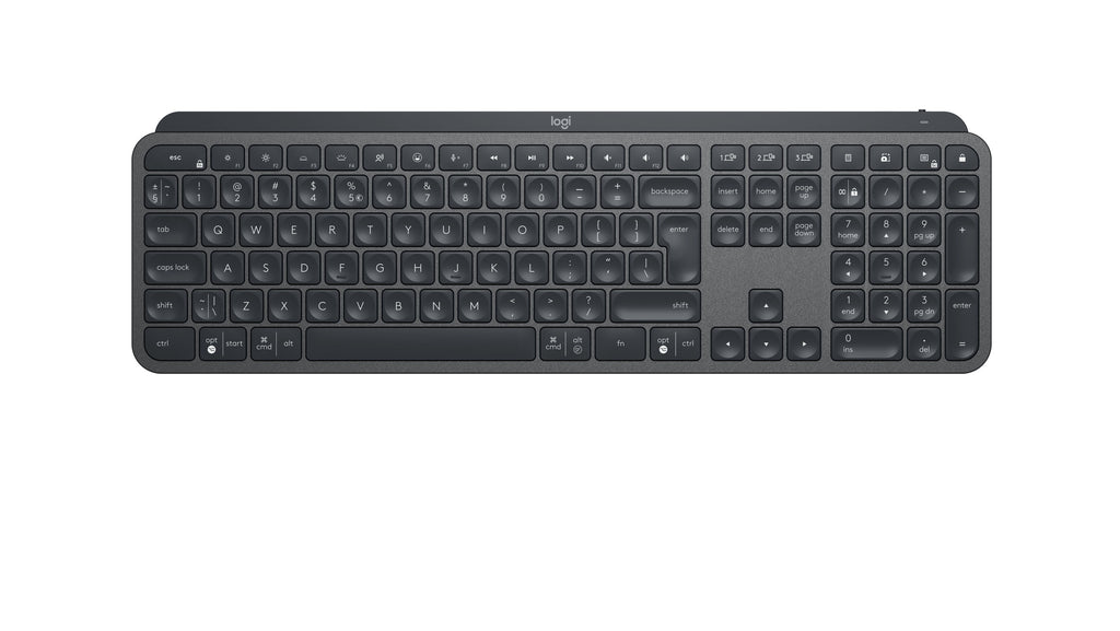 Keyboard Logitech MX Keys Wireless Graphite (DE) (920-010244)