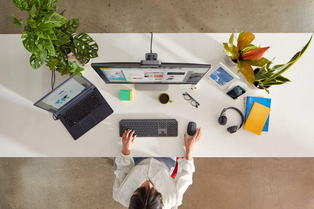 Keyboard Logitech MX Keys Wireless Graphite (DE) (920-010244)