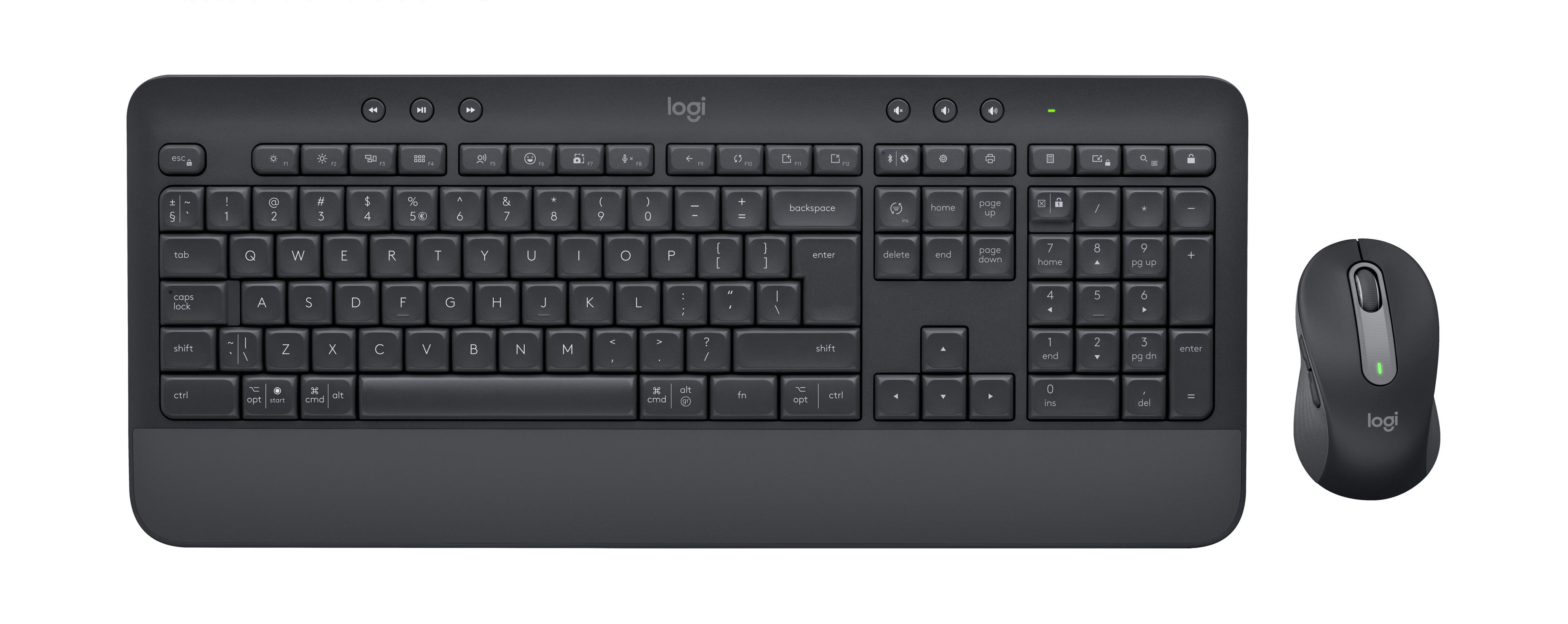 Keyboard & Mouse Logitech Wireless Combo MK650 black (DE) (920-010994)