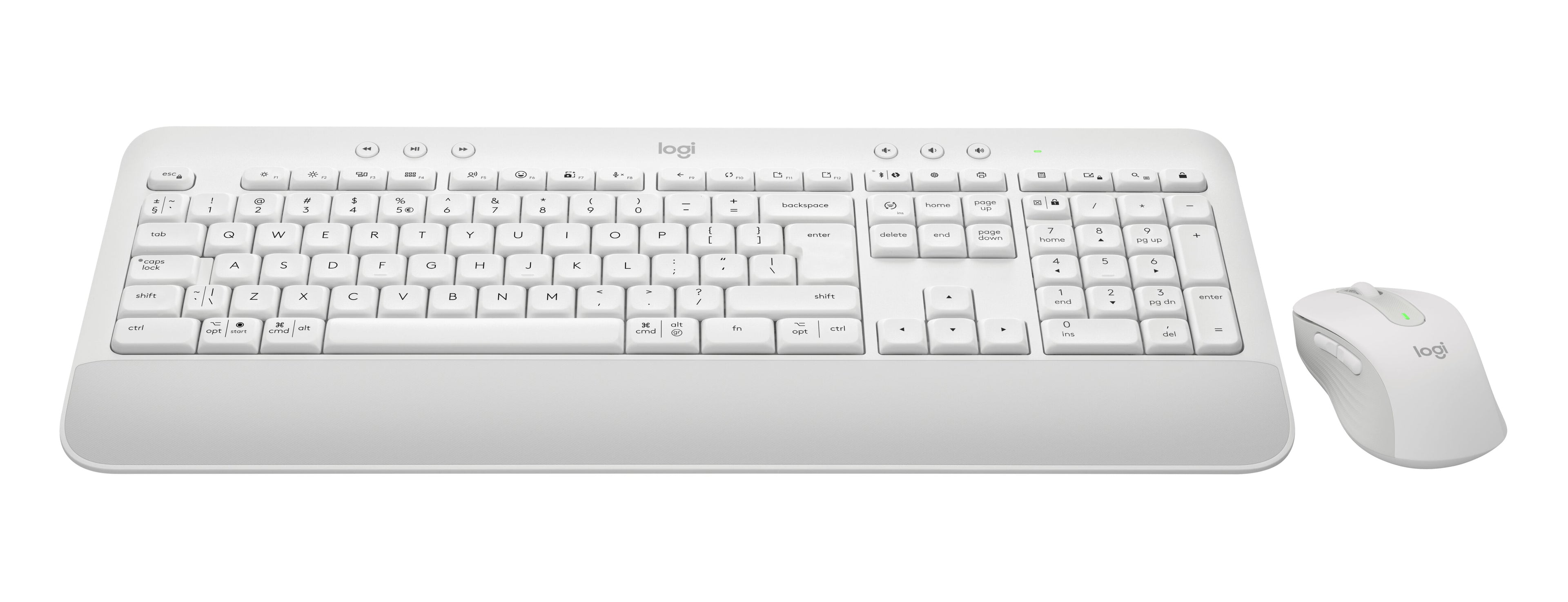 Keyboard & Mouse Logitech Wireless Combo MK650 white (DE) (920-011022)