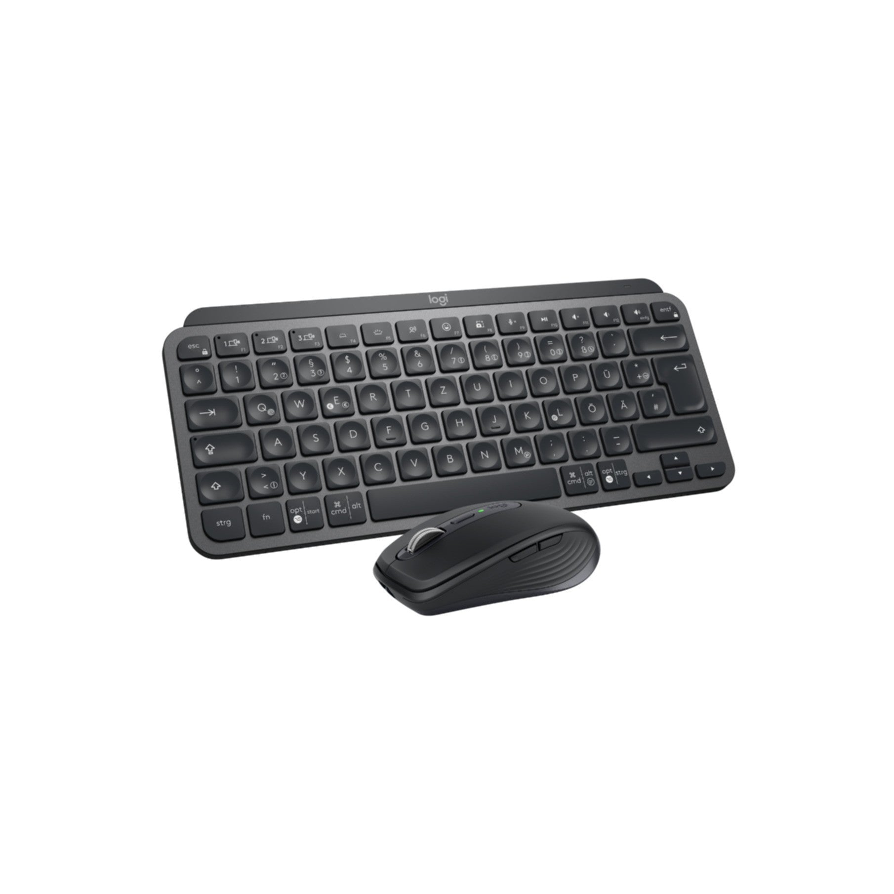 Keyboard & Mouse Logitech MX Keys mini Wireless graphite (DE) (920-011054)