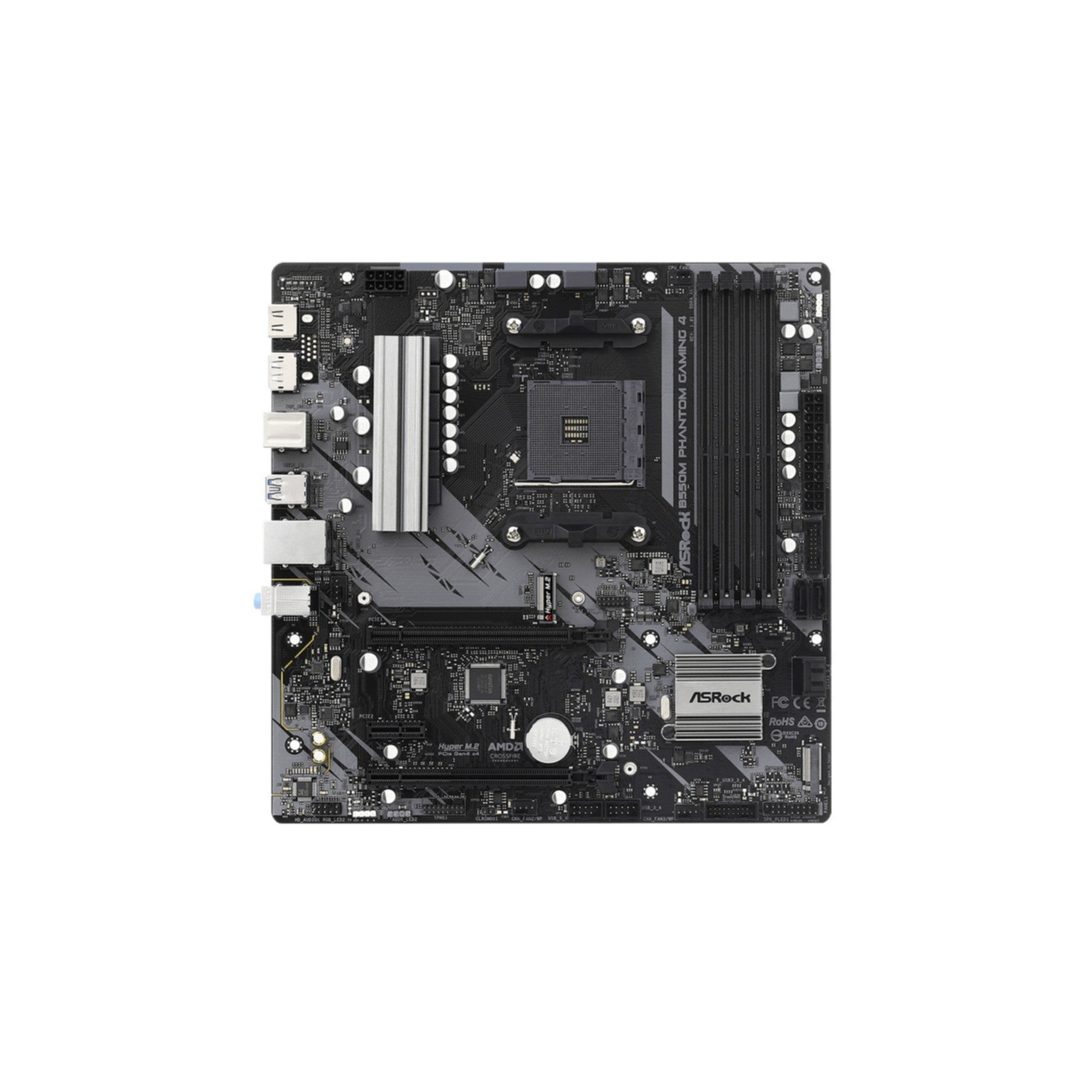 ASROCK B550M Phantom Gaming 4 (AM4) (D)