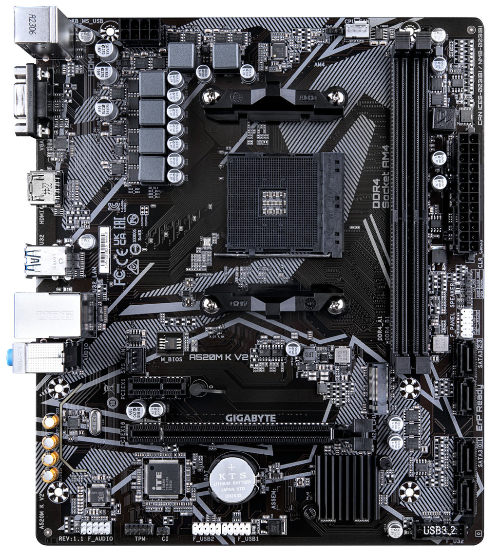 Gigabyte GA-A520M K V2 (AM4) (D)
