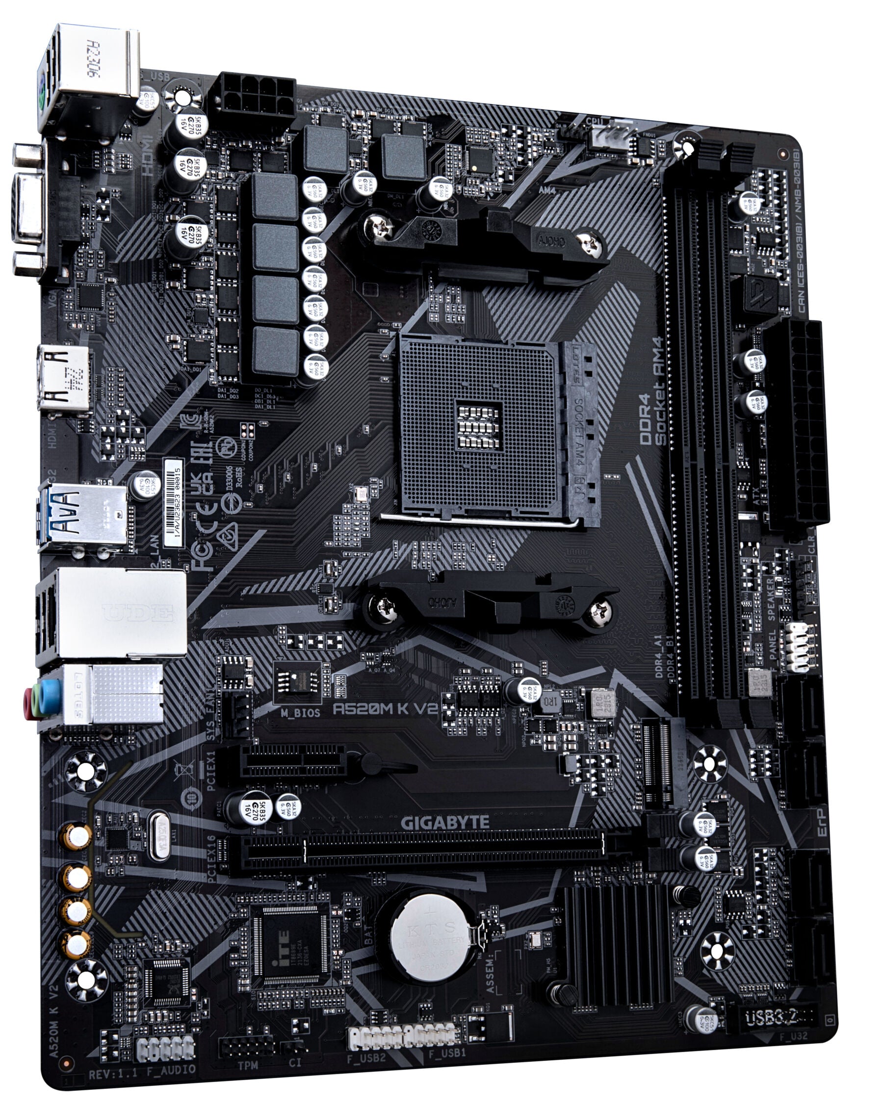 Gigabyte GA-A520M K V2 (AM4) (D)