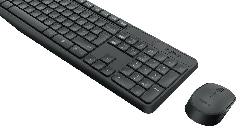 B-Keyboard & Mouse Logitech Wireless Combo MK235 black (US) (920-007931)
