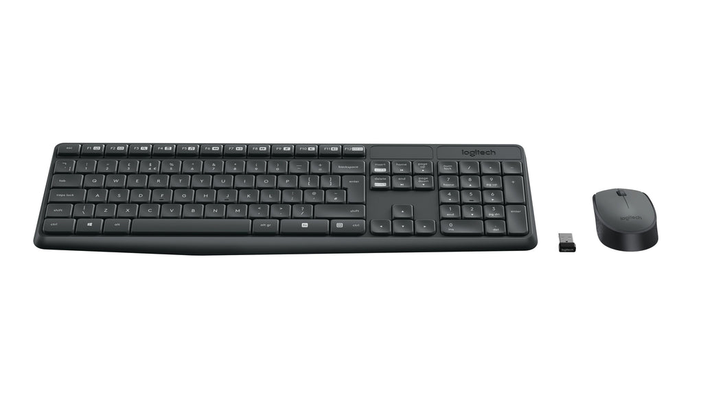 B-Keyboard & Mouse Logitech Wireless Combo MK235 black (US) (920-007931)
