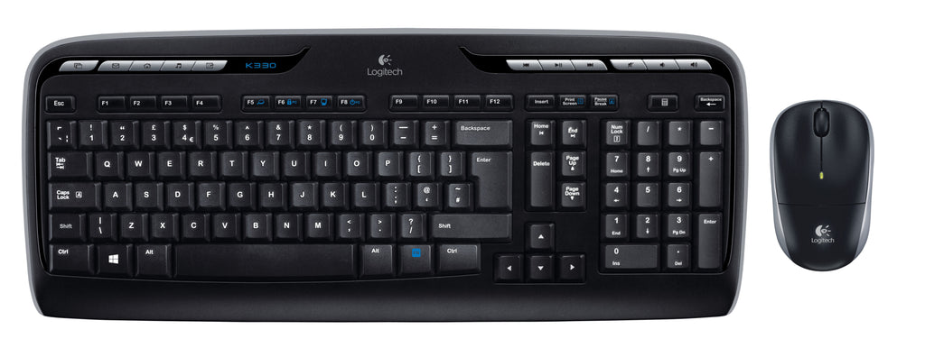 Keyboard & Mouse Logitech Wireless Combo MK330 black (US) (920-003989)