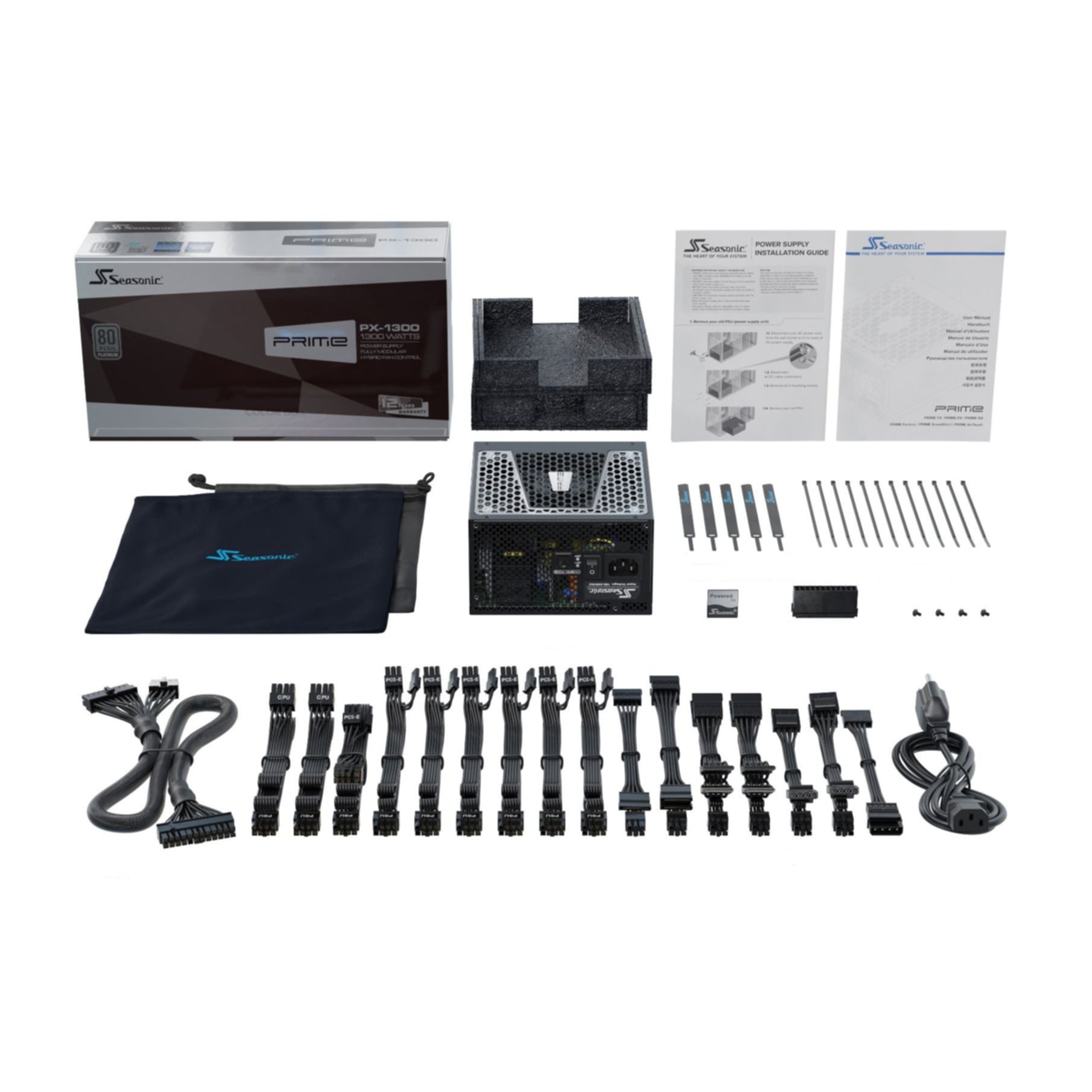 PC- Netzteil Seasonic Prime PRIME-TX-1300-ATX30 1600W Titanium