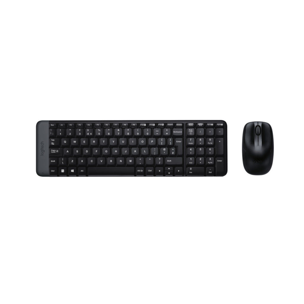 Keyboard & Mouse Logitech Wireless Combo MK220 mini graphite (US) (920-003161)
