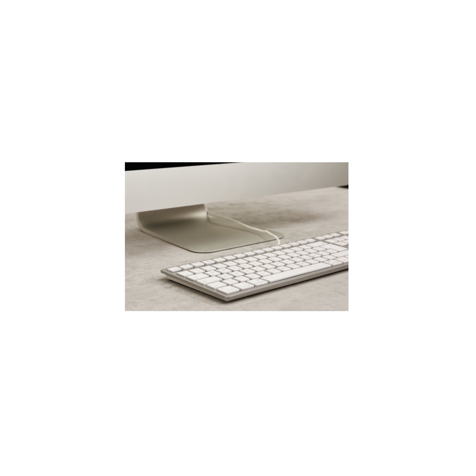 Keyboard Cherry KC 6000C FOR MAC wired silver (DE) (JK-1620DE-1)