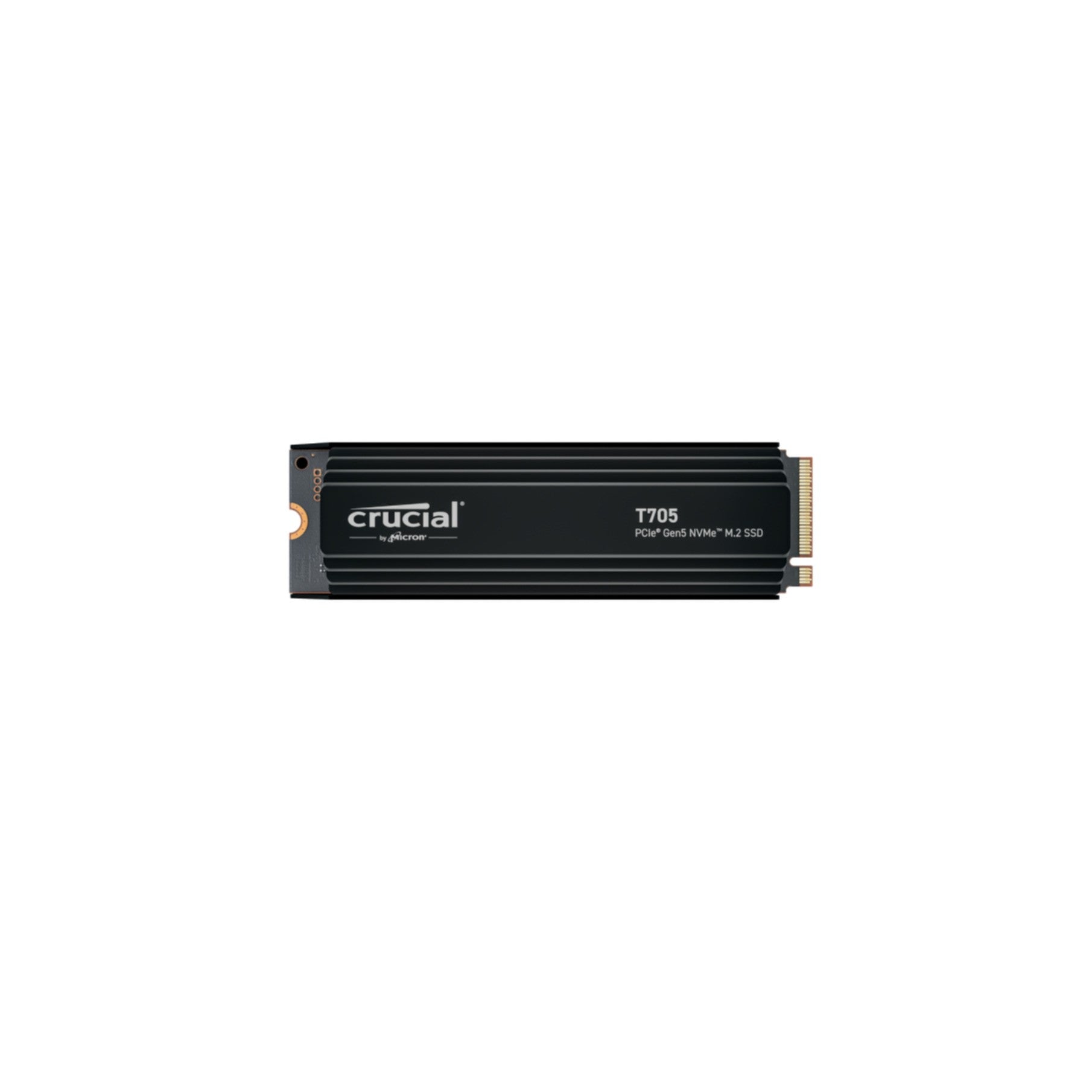 SSD Crucial 4TB T705 CT4000T705SSD5 PCIe 5.0 x4 M.2 NVME Gen5 mit Kühlkörper