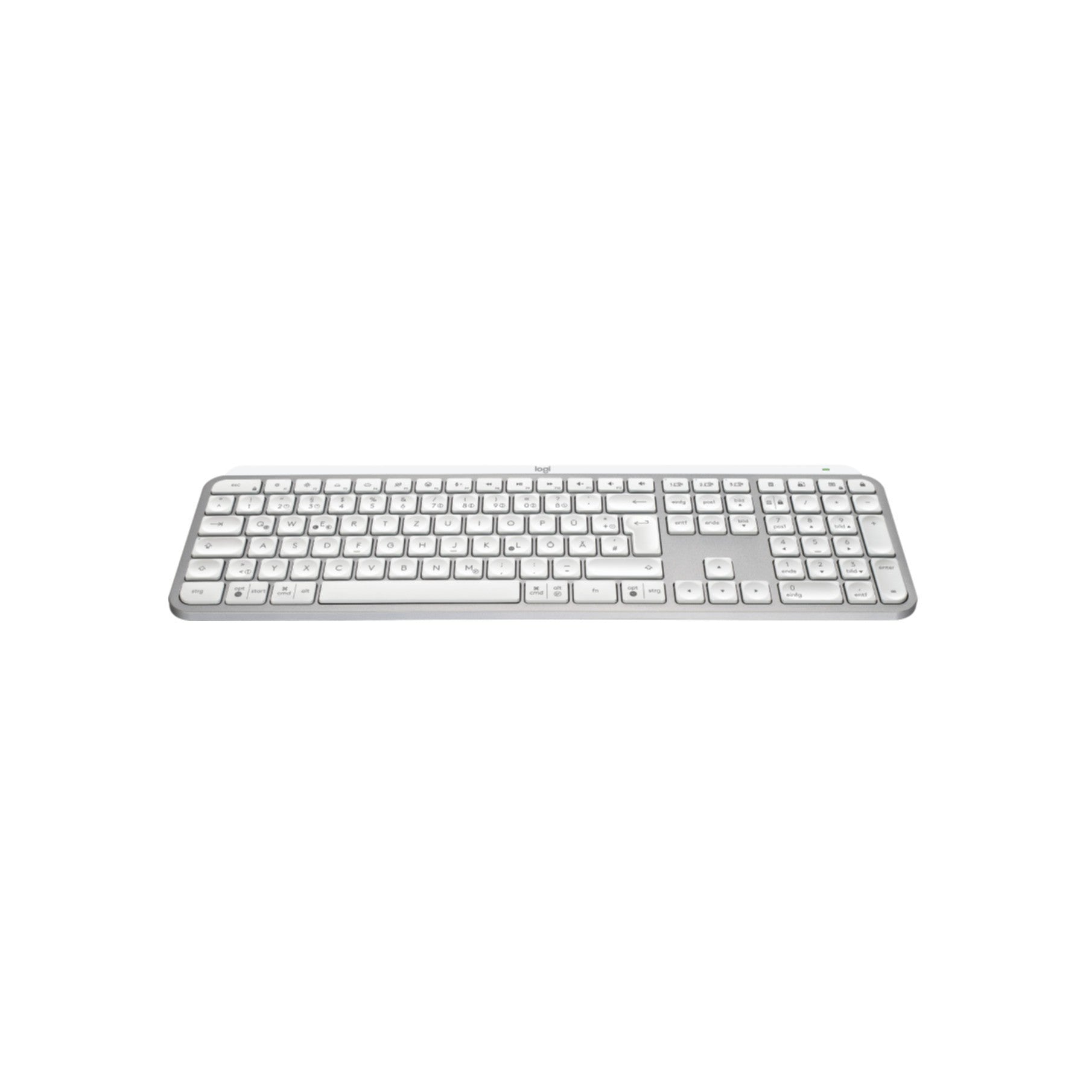 Keyboard Logitech MX Keys S Wireless Pale Gray (DE) (920-011566)