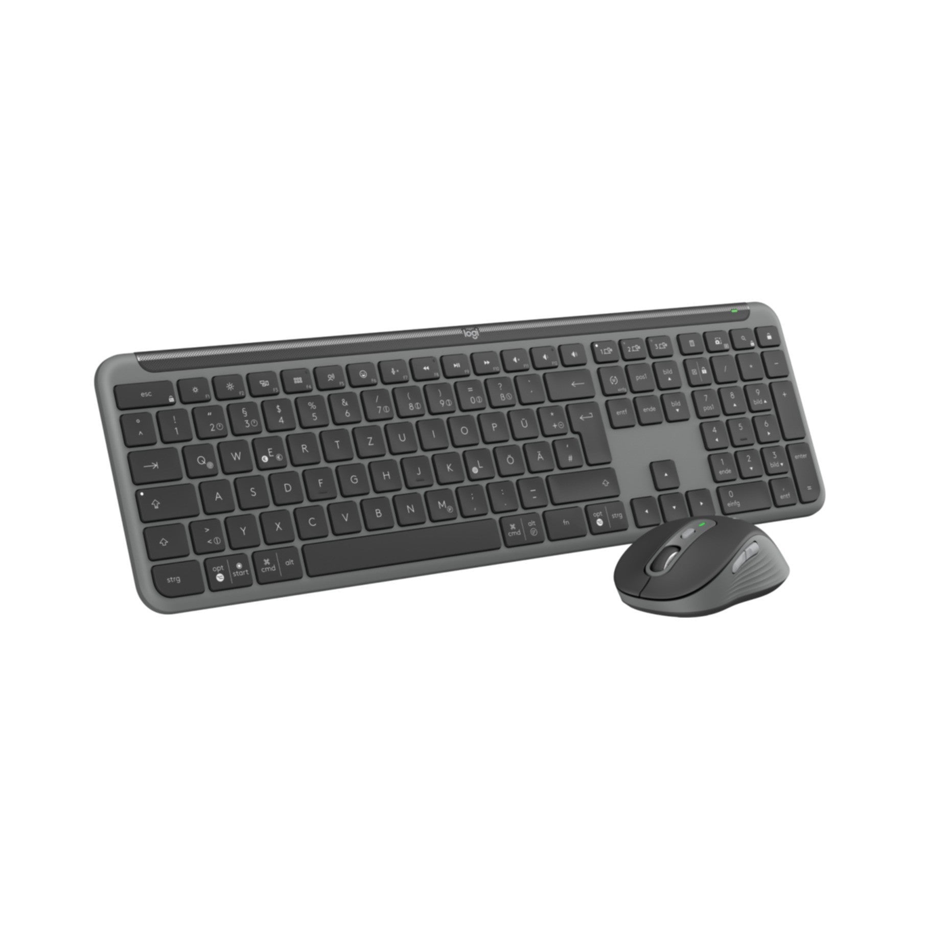 Keyboard & Mouse Logitech Wireless Combo for Business MK950 slim black (DE) (920-012504)