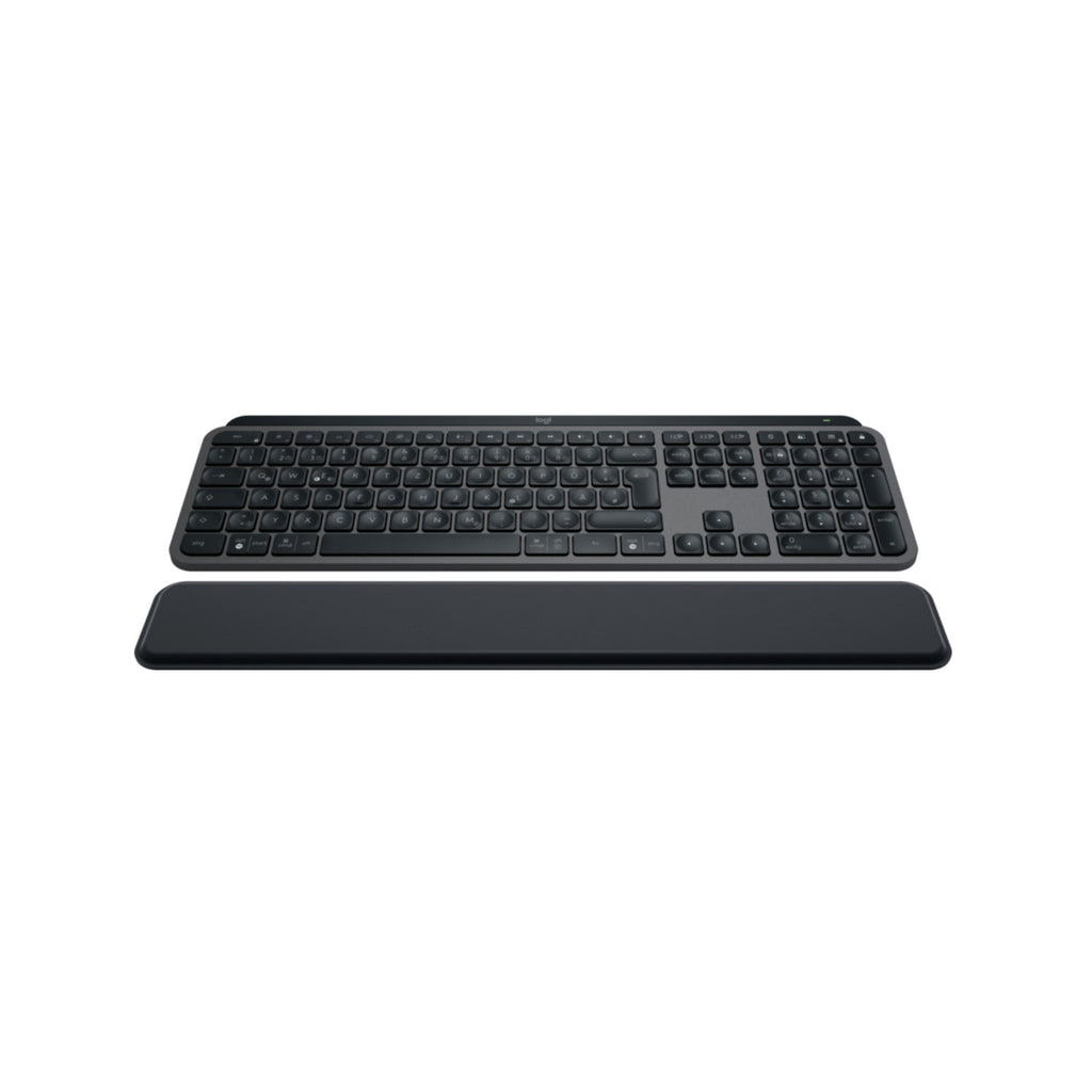 Keyboard Logitech MX Keys S + MX Palm Rest Wireless Graphit (DE) (920-011567)