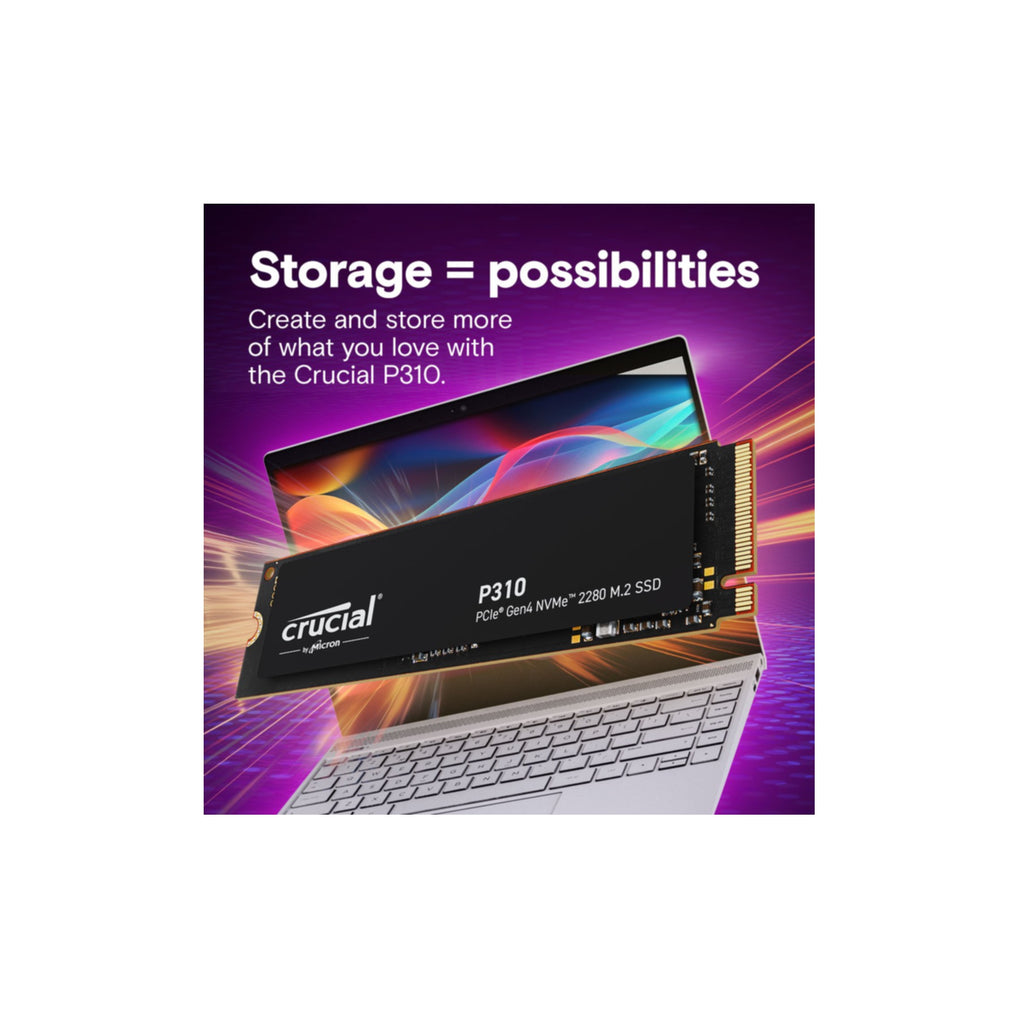 SSD Crucial 1TB P310 CT1000P310SSD8 PCIe M.2 NVME PCIe 4.0 x4
