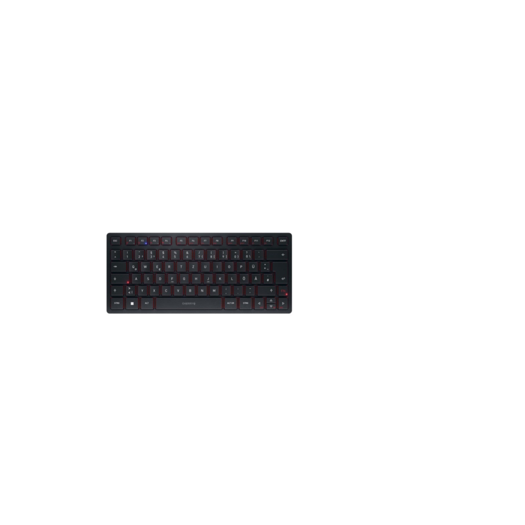 Keyboard Cherry KW 9200 MINI Wireless black (DE) (JK-9250DE-2)