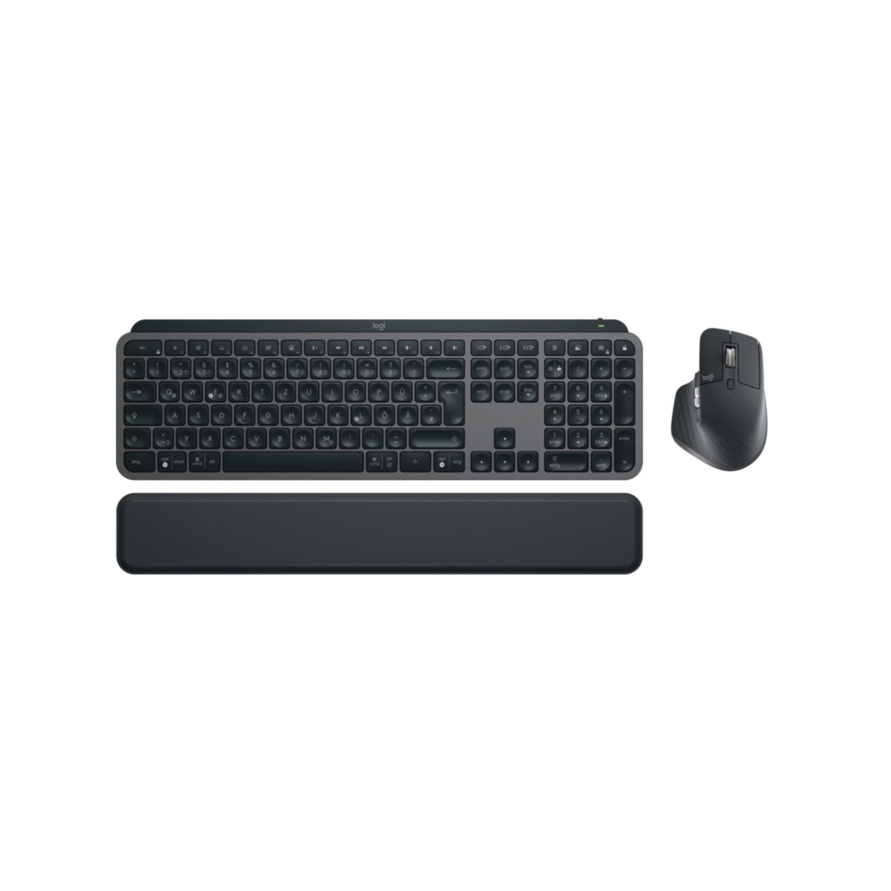 Keyboard & Mouse Logitech MX Keys S Wireless Combo black (DE) (920-011606)