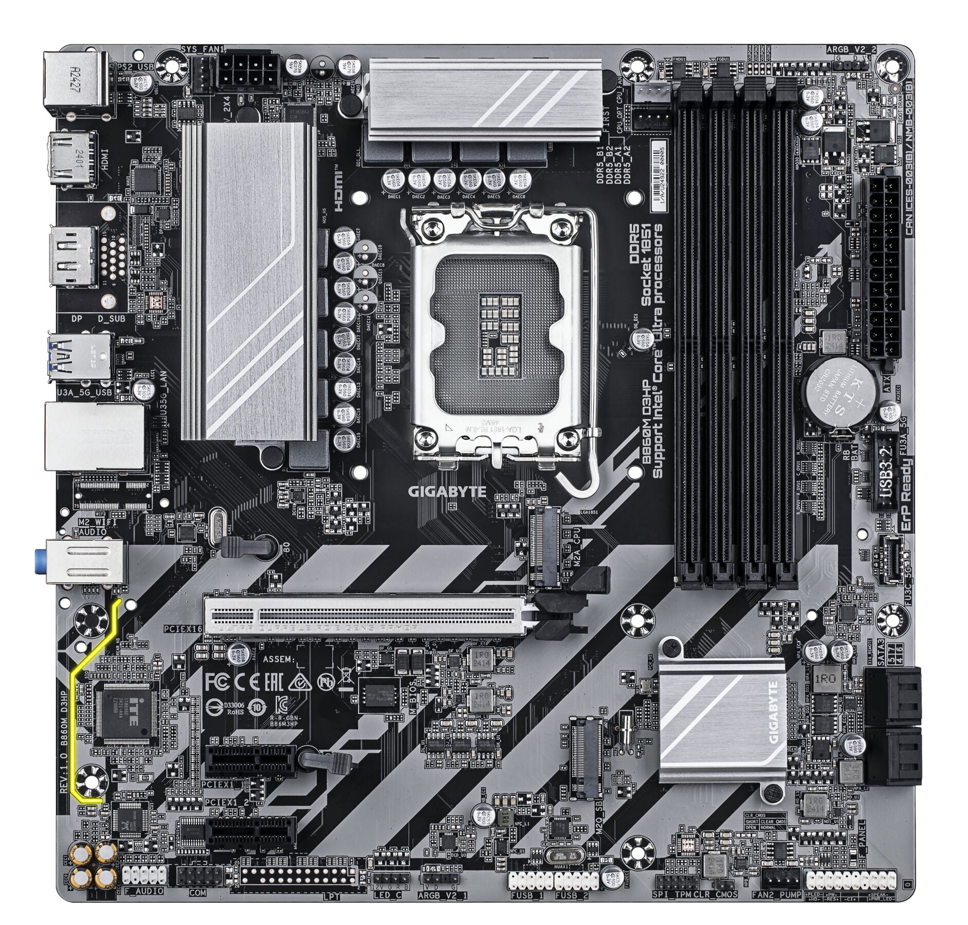 Gigabyte GA-B860M D3HP (1851) (D)