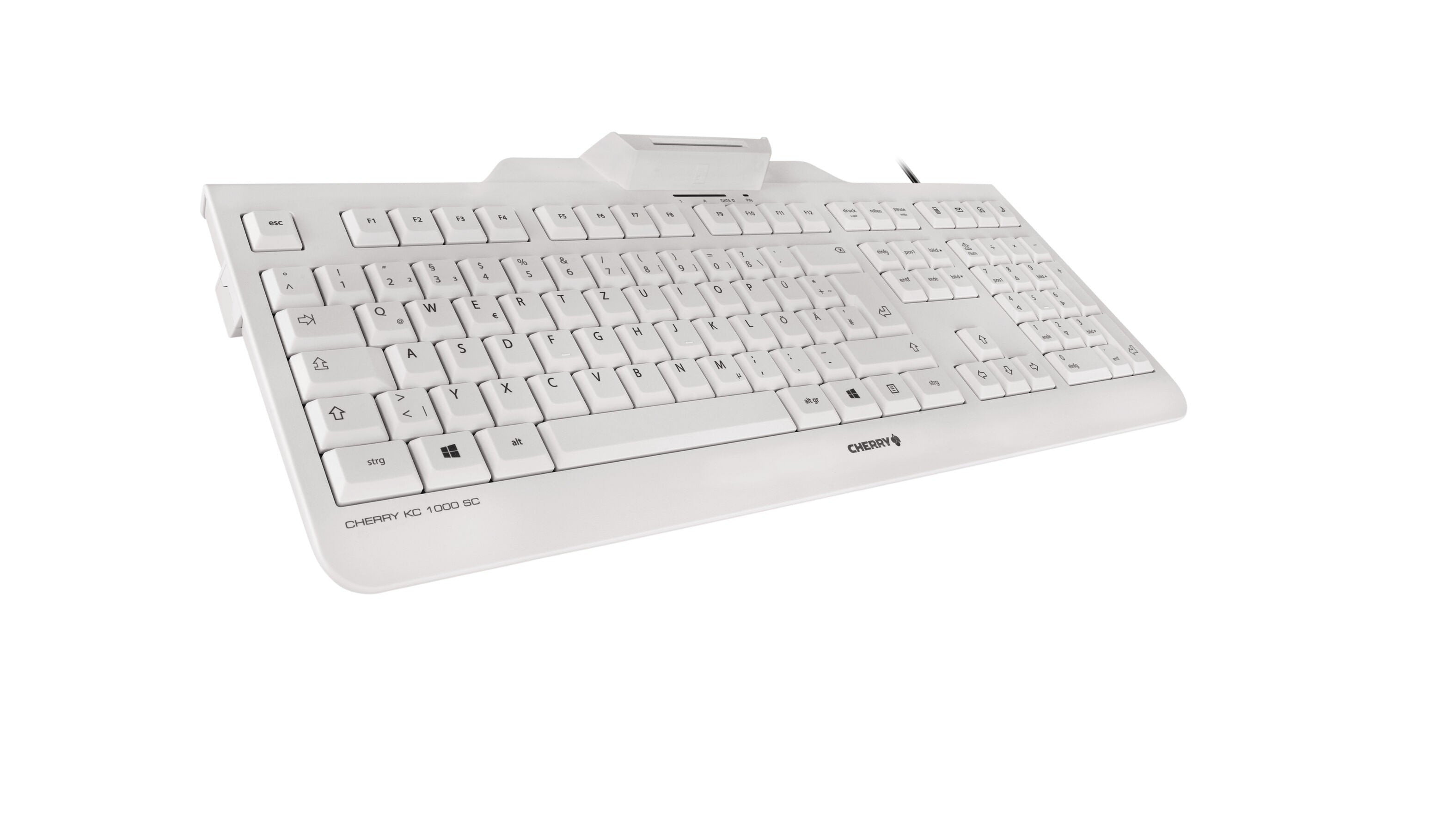 Keyboard Cherry KC 1000 SC wired white (DE) (JK-A0100DE-0)