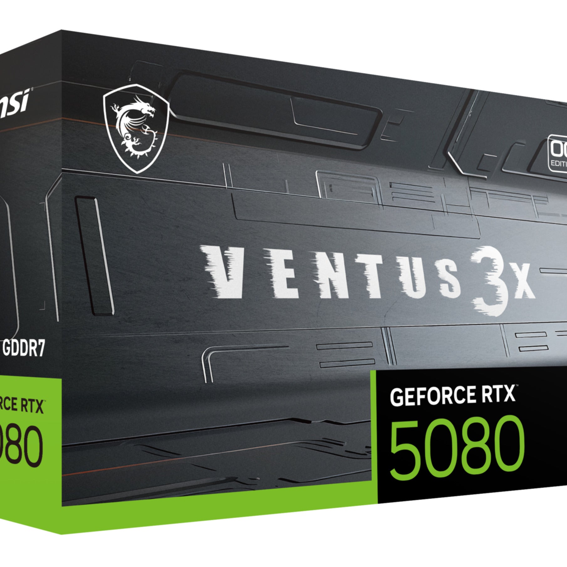 VGA MSI GeForce® RTX 5080 16GB VENTUS 3X OC