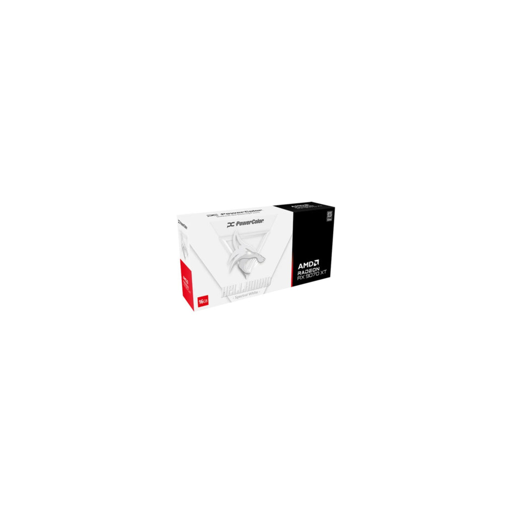 VGA PowerColor Radeon Hellhound White RX 9070 XT 16GB GDDR6