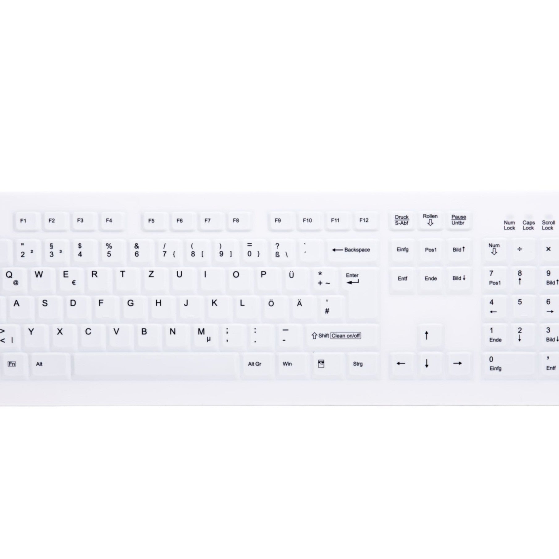 Keyboard Cherry Medical ACTIVE KEY AK-C8100 Wireless white (DE) (AK-C8100F-FUS-W/GE)